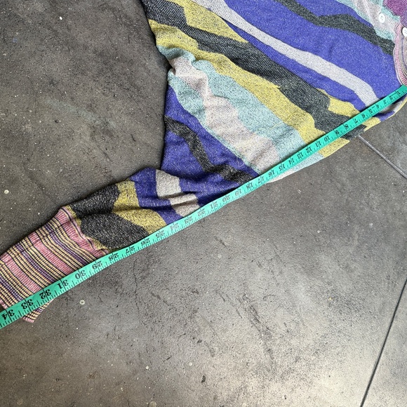 Vivienne Westwood 2017 Crazy Assymetrical Multi Colored Cardigan - Picture 5 of 10